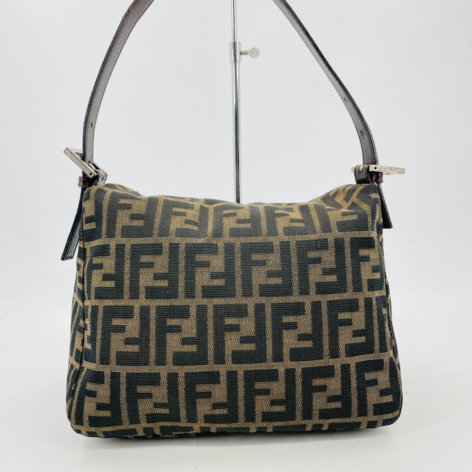 FENDI Zucca Canvas Mama Ladies One Shoulder