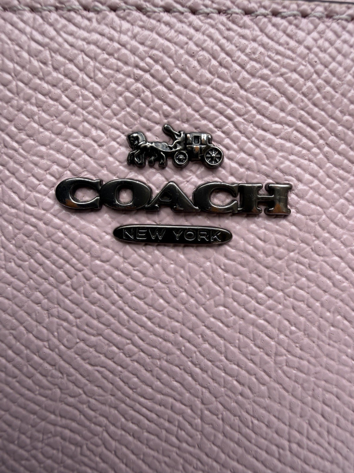 Coach Kitt Messenger Crossbody 41320 – Blush Pink Leather – Excellent