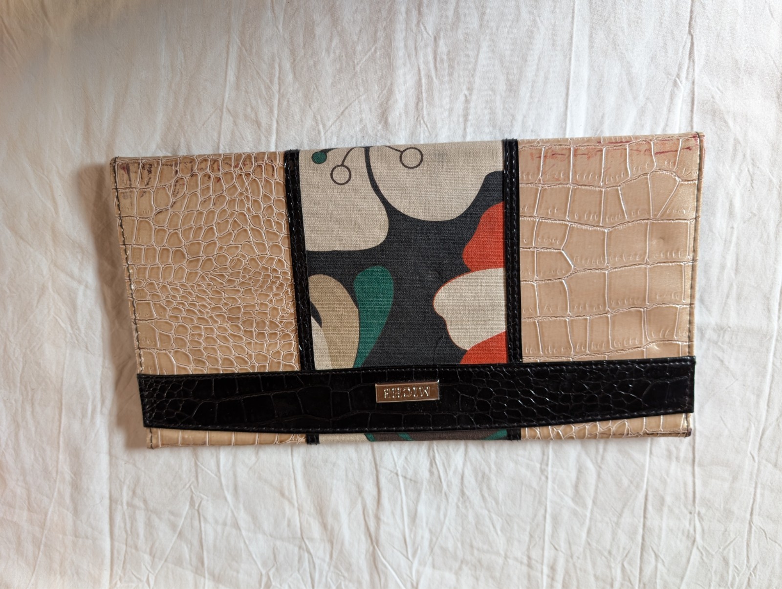 Miche Purse Shells- 4 Colored Faux Leather and Faux Crocodile Texture- USED