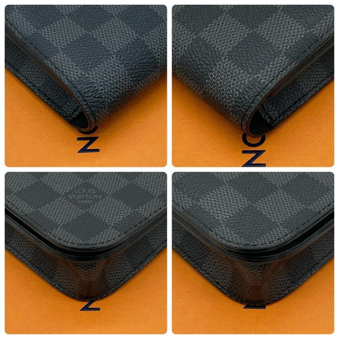 Super Mint Condition Louis Vuitton Pochette Homme Damier Graphite M6837 Men’s Wo