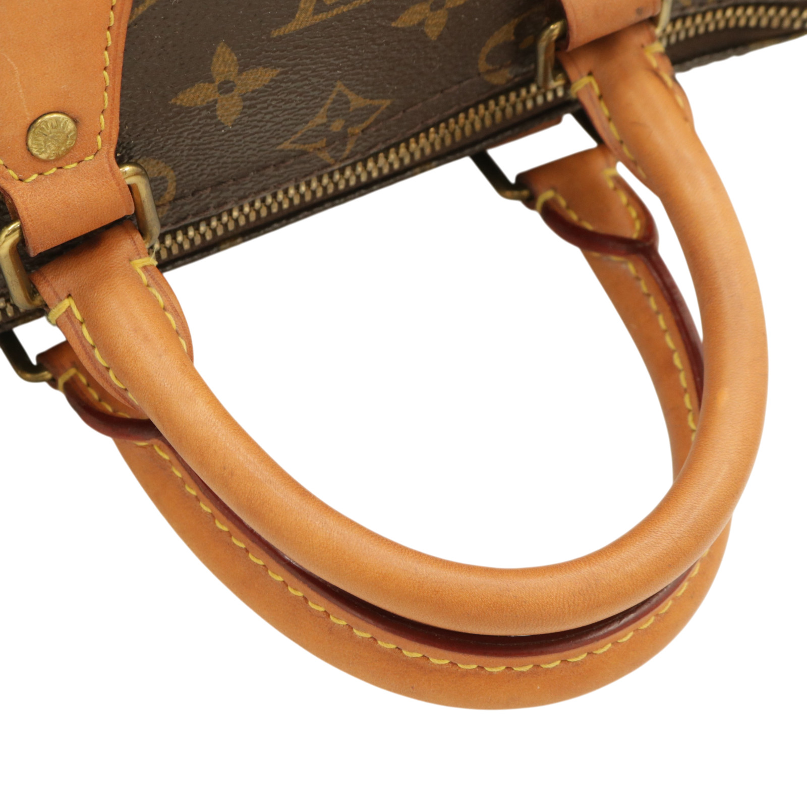 Auth Louis Vuitton M41528 Speedy Bandoulière 25 Brown Monogram Serial CT1169