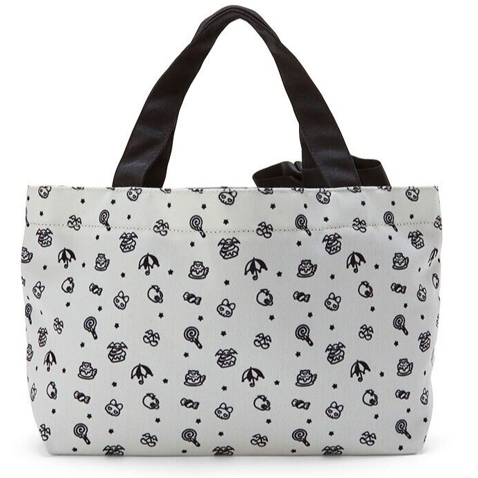 Sanrio Puroland Lloromannic Tote Bag Black and White 15.7×4.7×8.4in JAPAN NEW