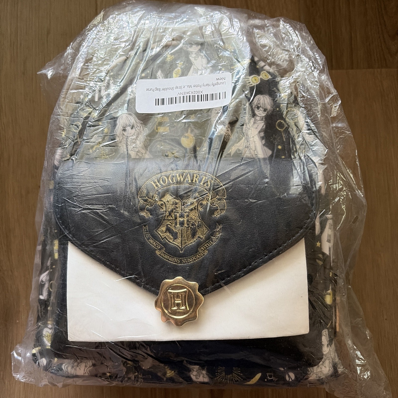 Loungefly Harry Potter Magical Elements Mini Backpack Black New In Bag