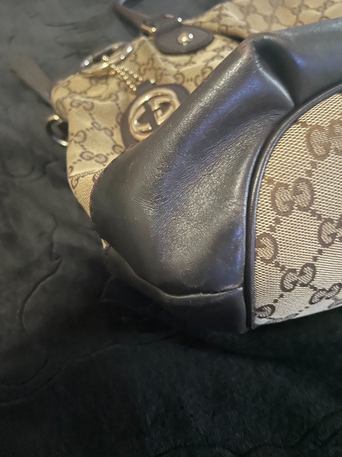 Gucci Sukey Top Handle with GG pattern