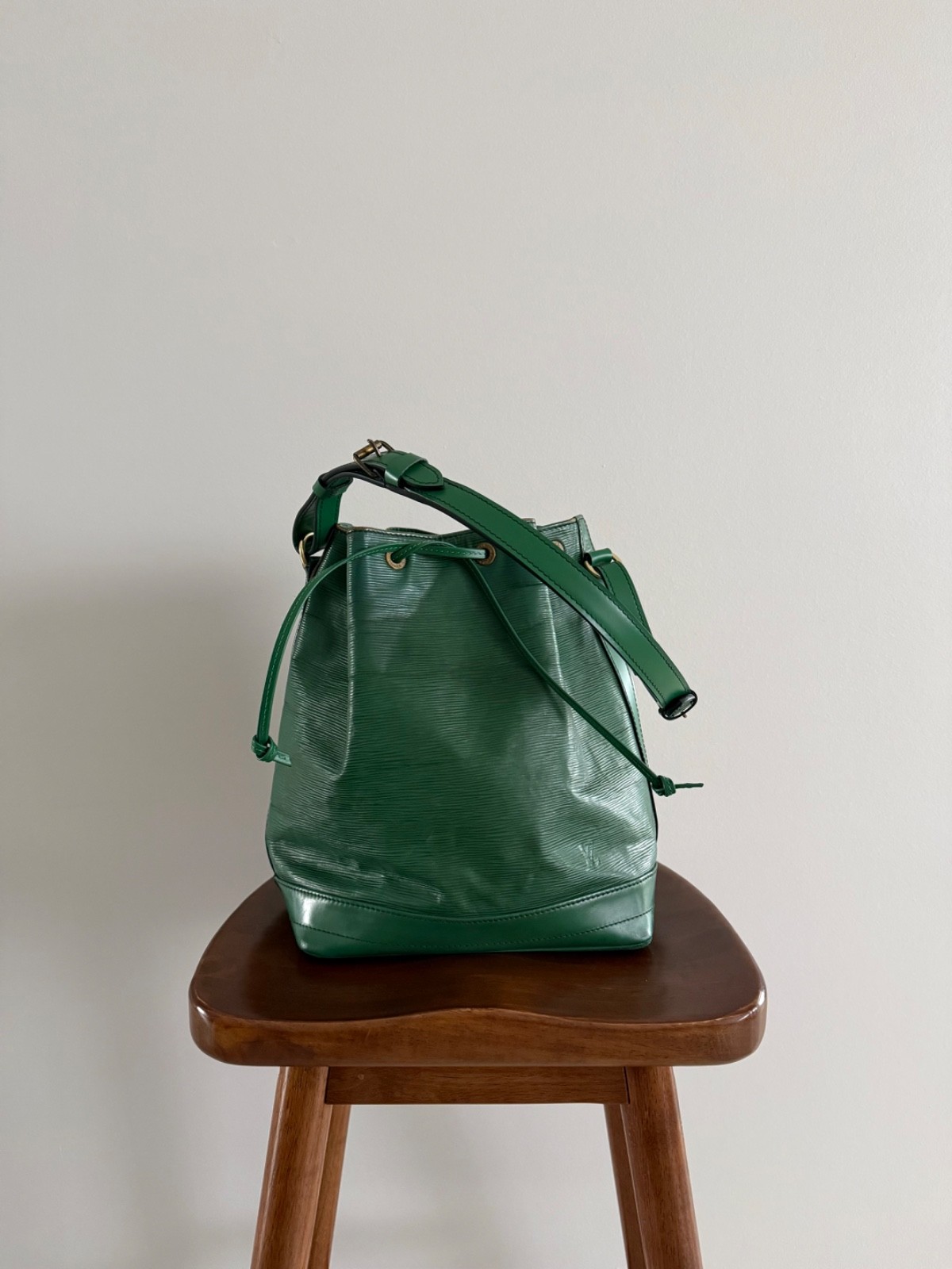 Vintage 80s Louis Vuitton Epi Leather Noé Bucket Bag