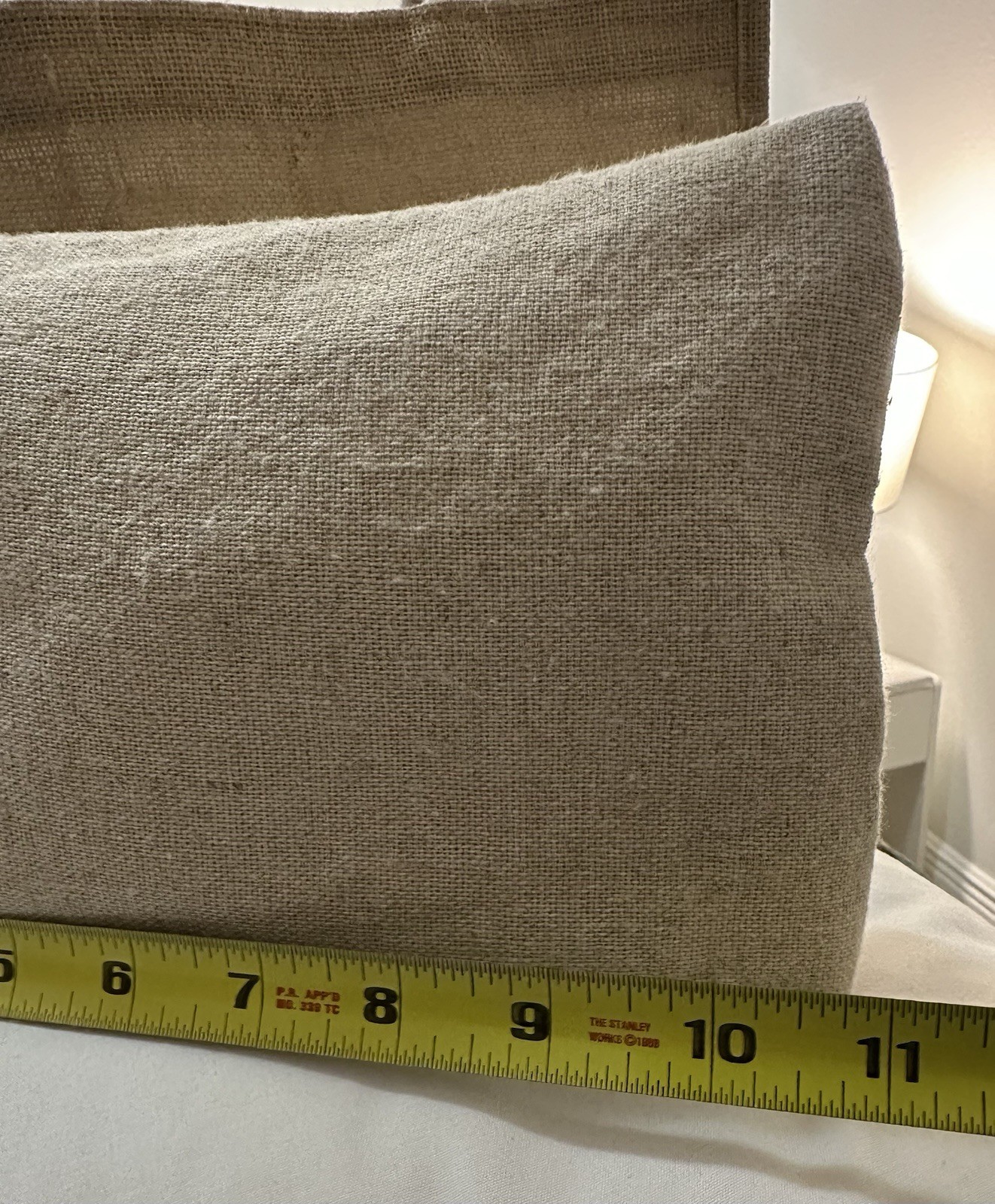 Dior Haute Couture Flowers Natural Canvas Linen Pouch New