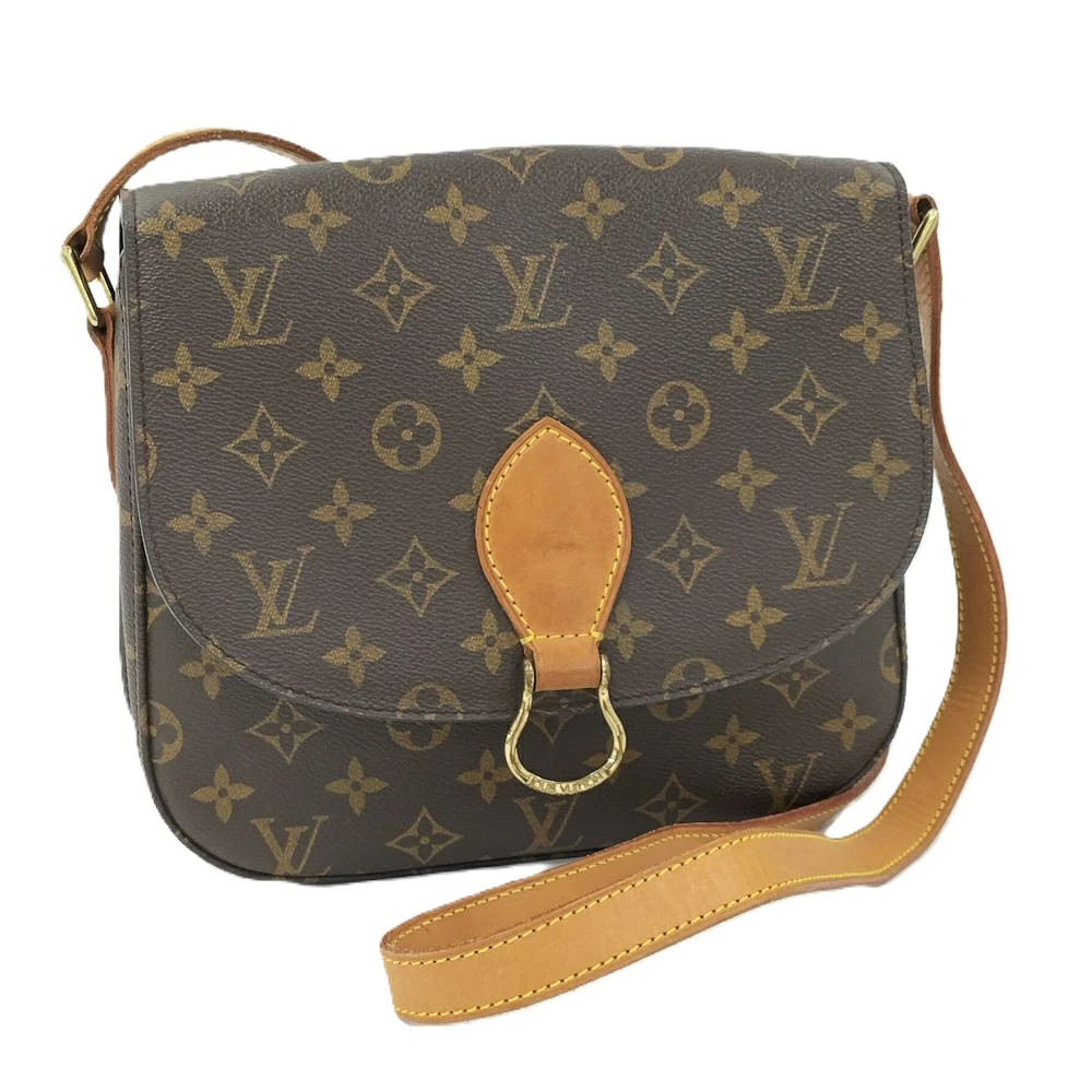 Louis Vuitton Sun Crew GM Shoulder Bag Monogram W24 H22 D6 Used