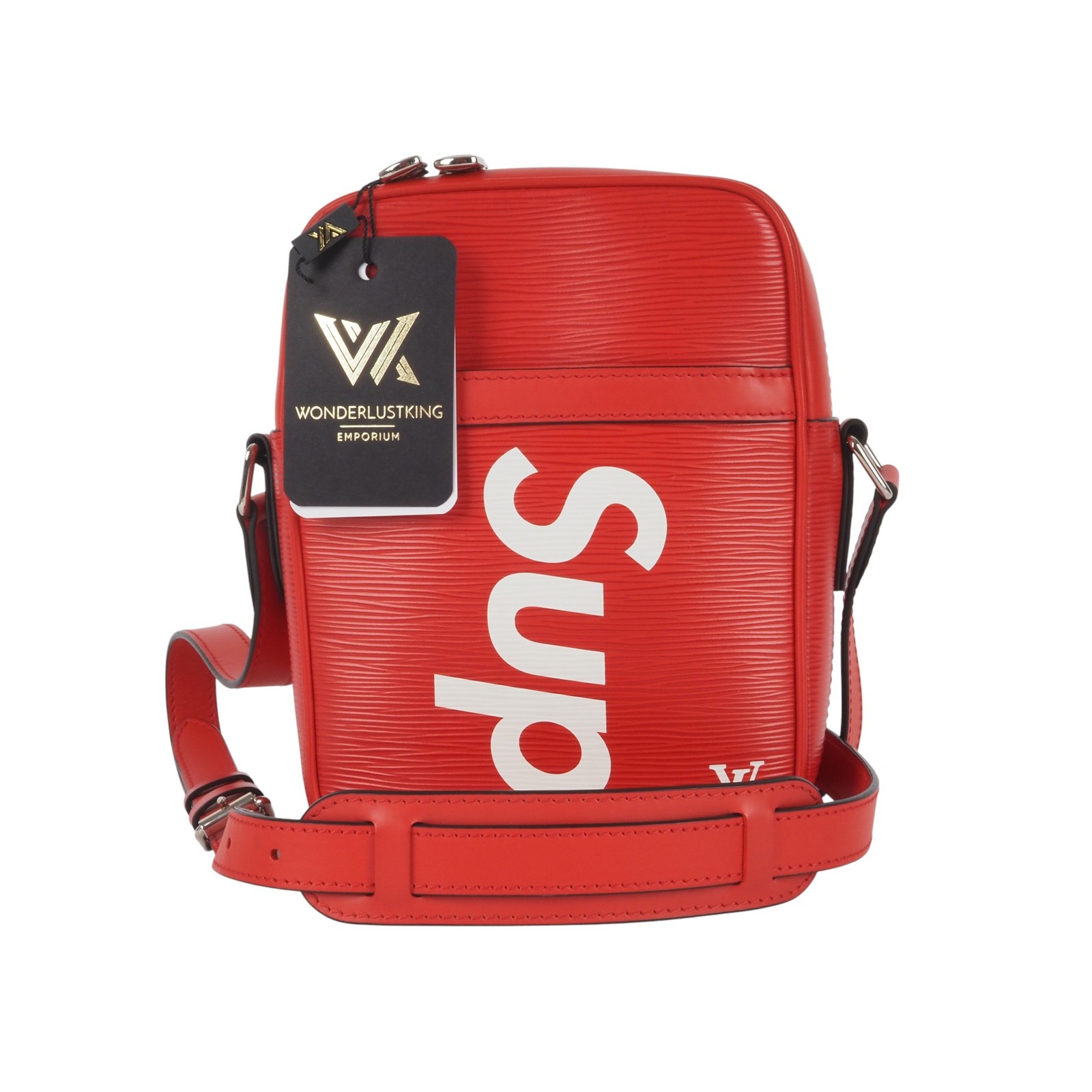LOUIS VUITTON Supreme Danube PPM Epi Red M53434 Mint Like New Collectors RARE