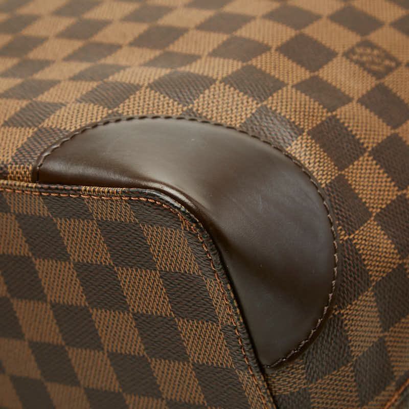 Louis Vuitton Damier Hampstead GM Shoulder Bag N51203 Brown Leather