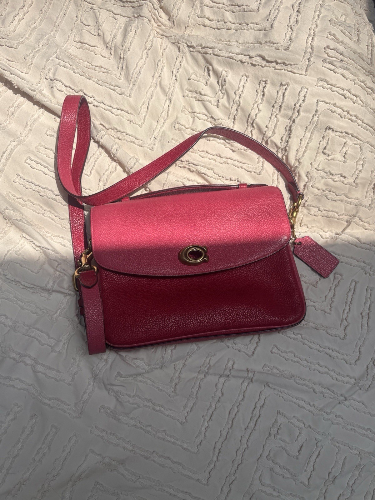 Coach Cassie Crossbody Bag , Used, Cherry Pink – 69524