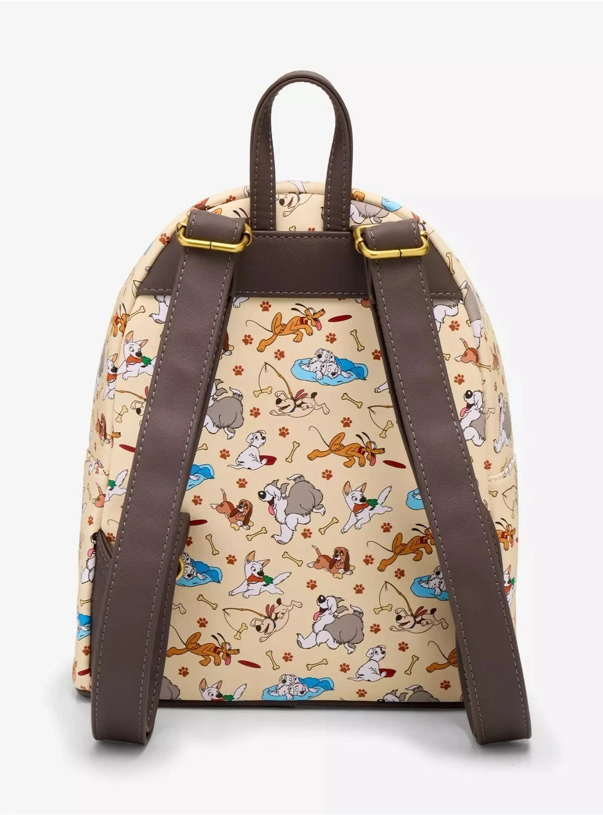 Loungefly Disney Dogs Mini Backpack Disney Dogs Play Paw Print Bag New