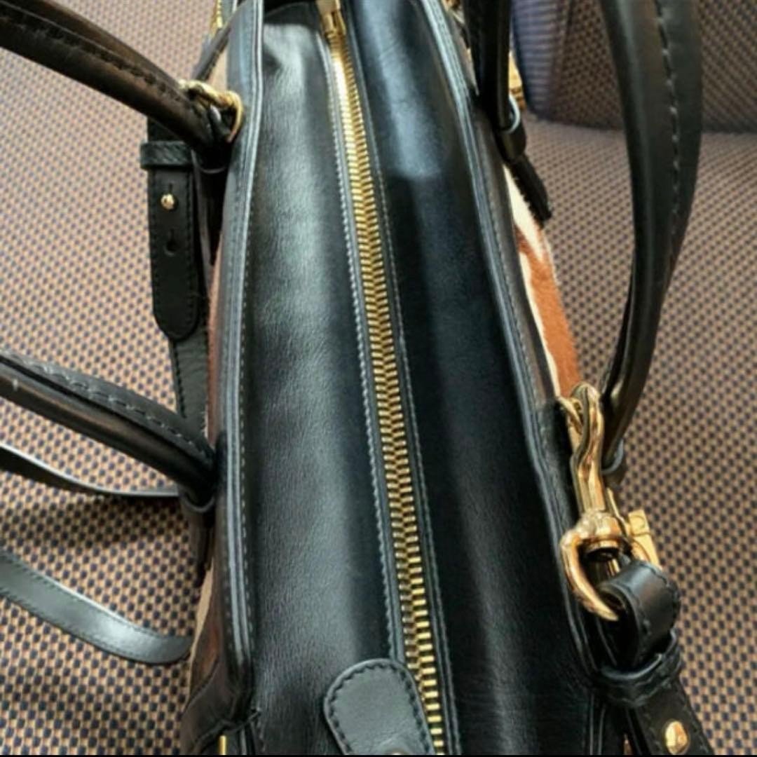 FERRAGAMO 30 ?Ferragamo Gancini (Not available in Japan) Calfskin 2-way #QY6PL9