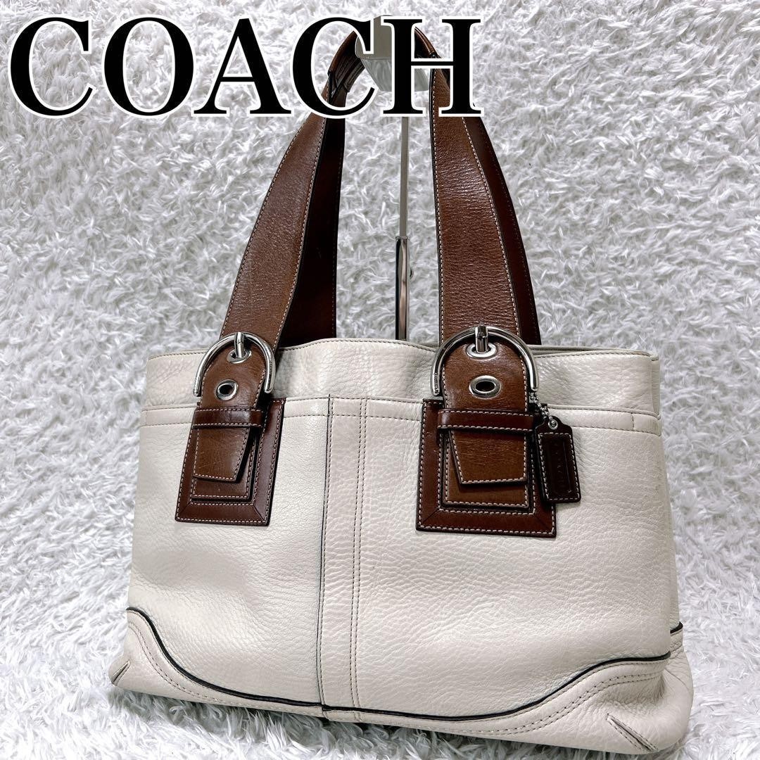 Coach Soho Leather Tote Bag y2k 14a