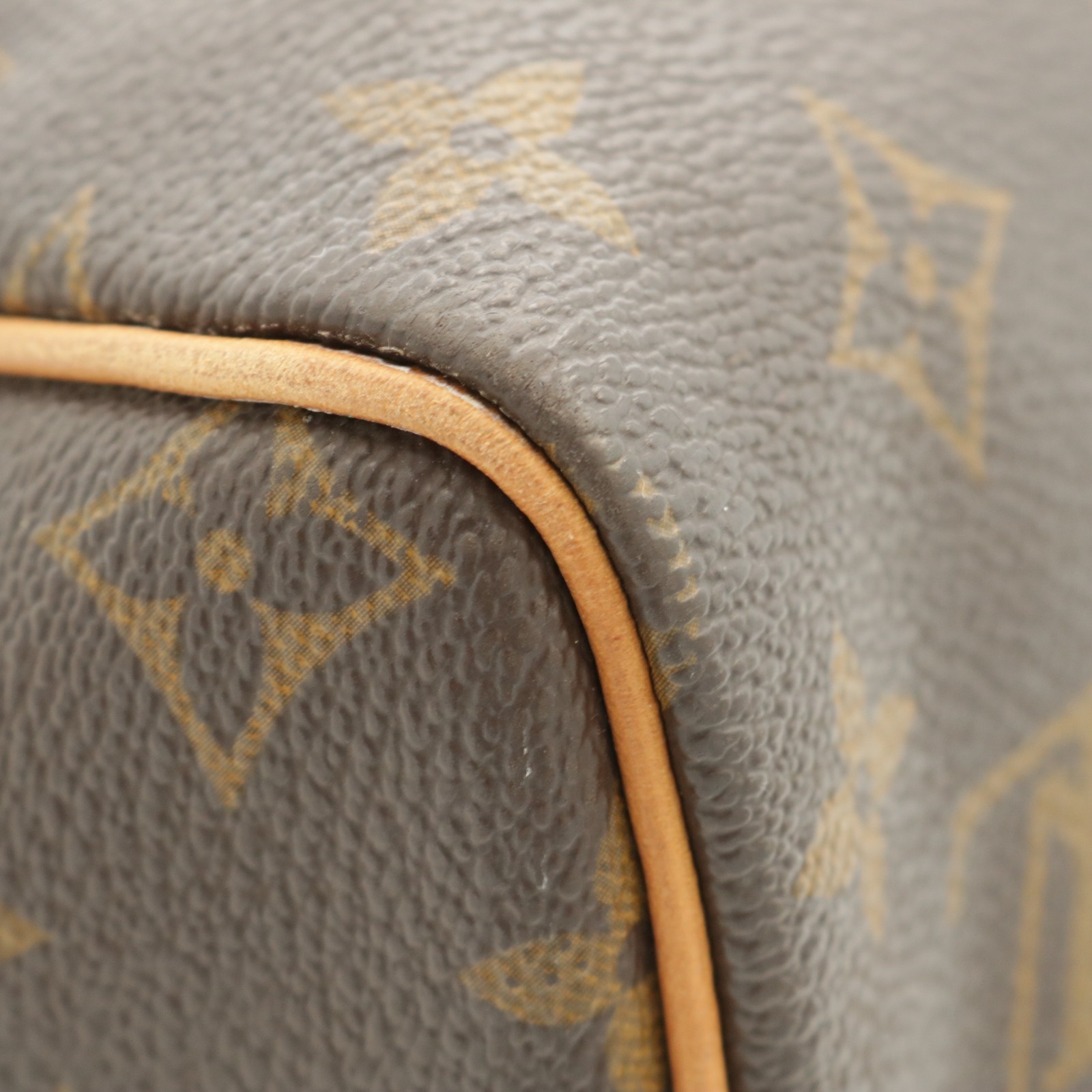 Auth.Louis Vuitton M41522 Speedy 40 Hand bag Brown Monogram serial TH0020