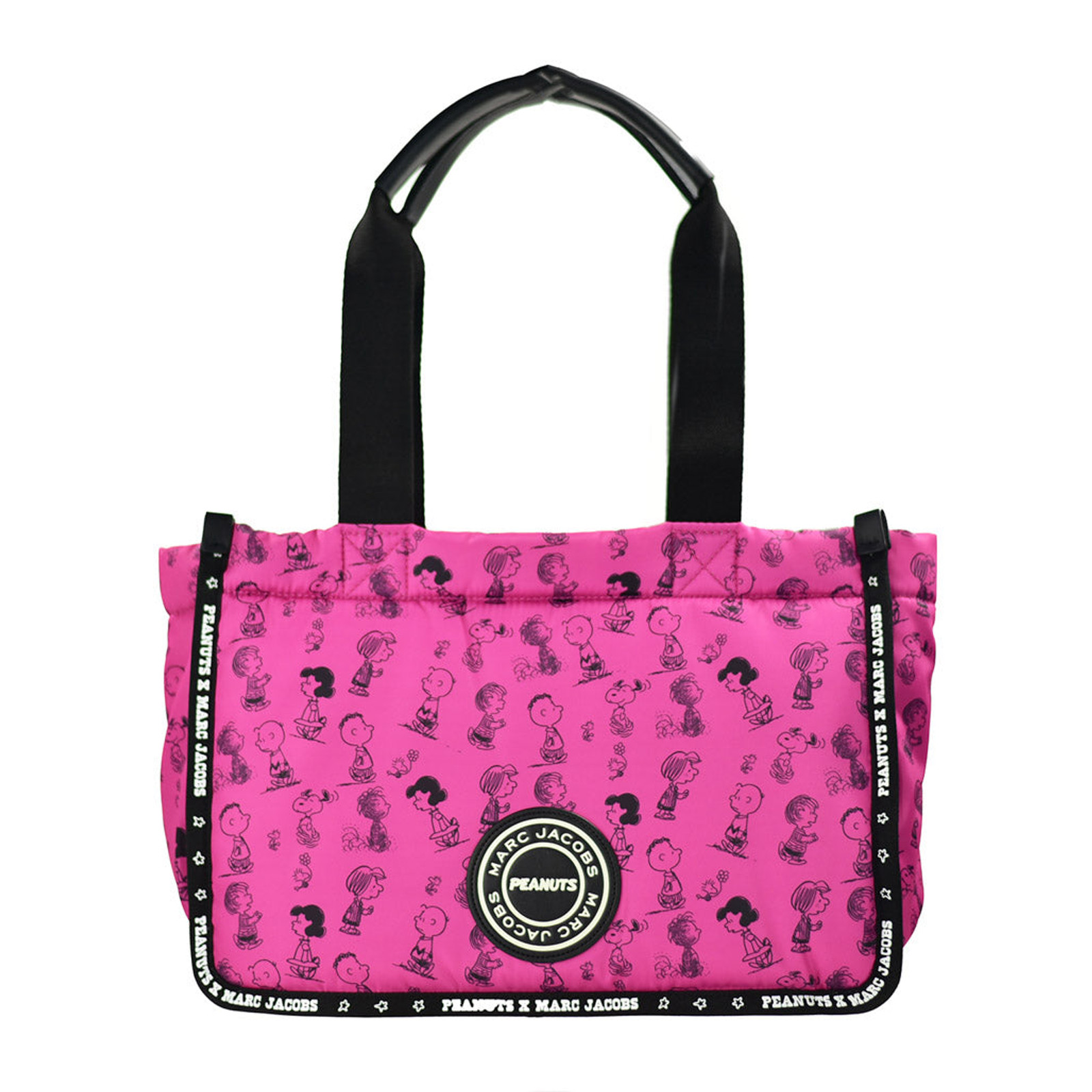 Marc Jacobs X Peanuts Fuschia Nylon Tote