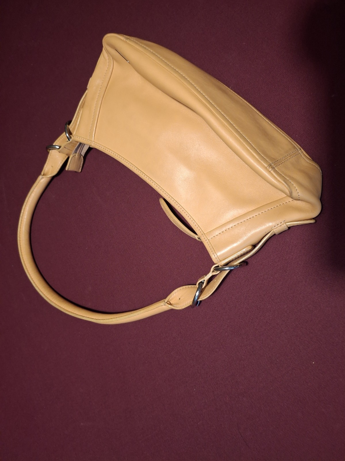 Oroton Tan Leather Purse Goes W Everything Quality Please See Pics