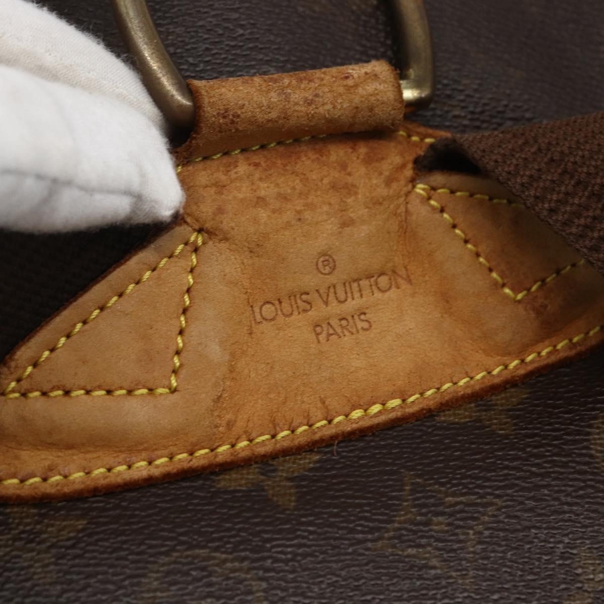 LOUIS VUITTON Monogram Montsouris GM Backpack M51135 LV Auth bs33015