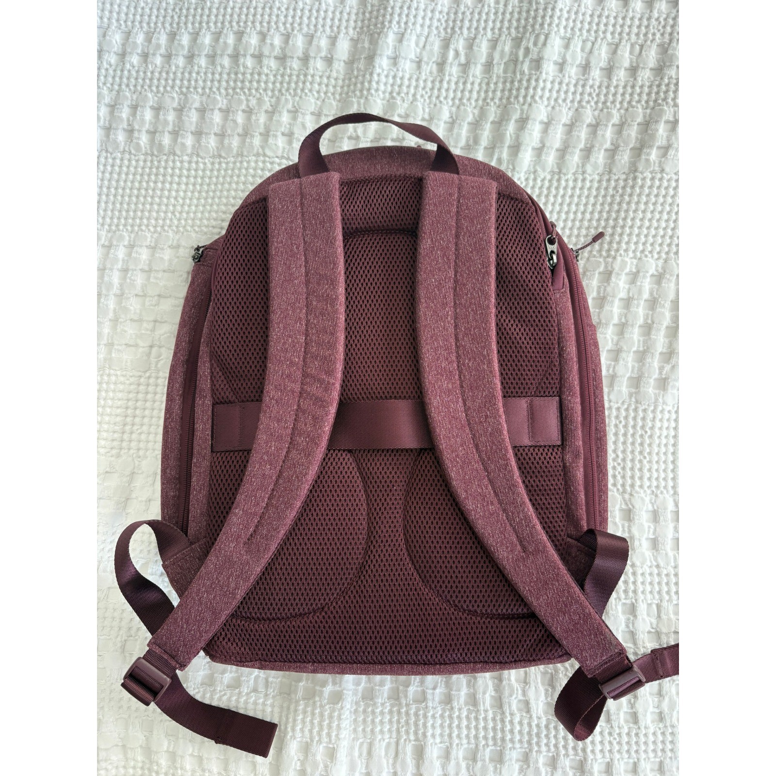 Lululemon Define Backpack OS Heathered Cassis W9CQDS Laptop Bag Maroon