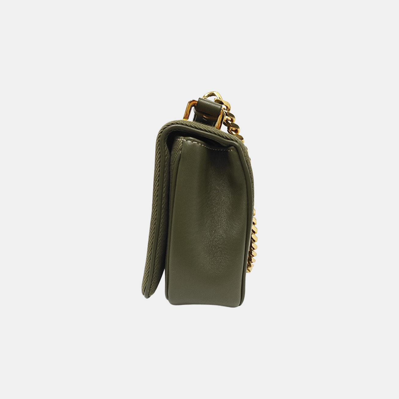 Burberry Printed Blended Canvas Cotton Linen Rona Bag – Very Good #TGUVEX