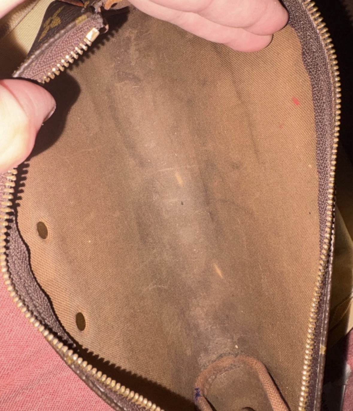 Louis Vuitton Eva Crossbody Brown Canvas Coated Monogram
