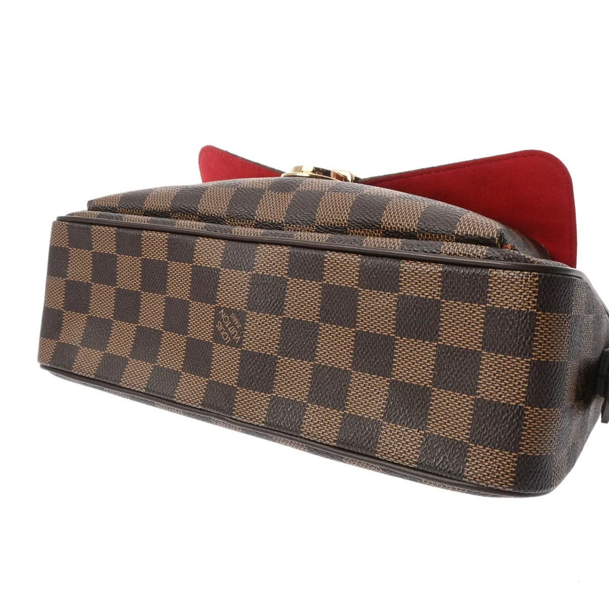 Louis Vuitton GM N60006 Shoulder Bag Damier Canvas Ebene #WB2716