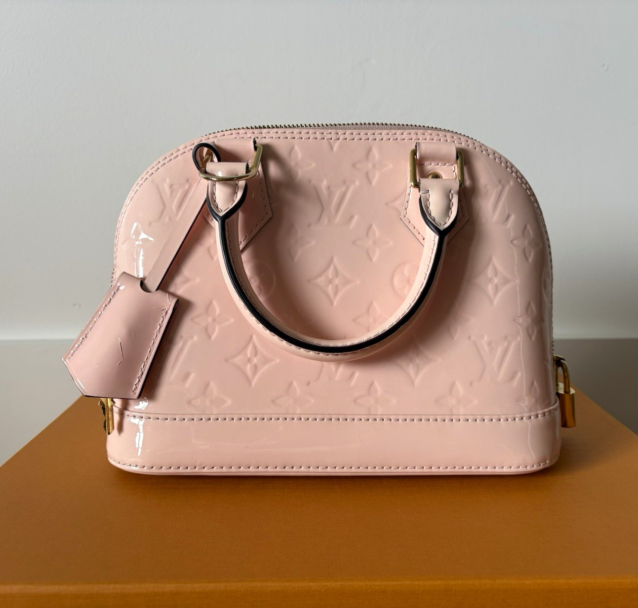 Louis Vuitton Alma BB Pink Monogram