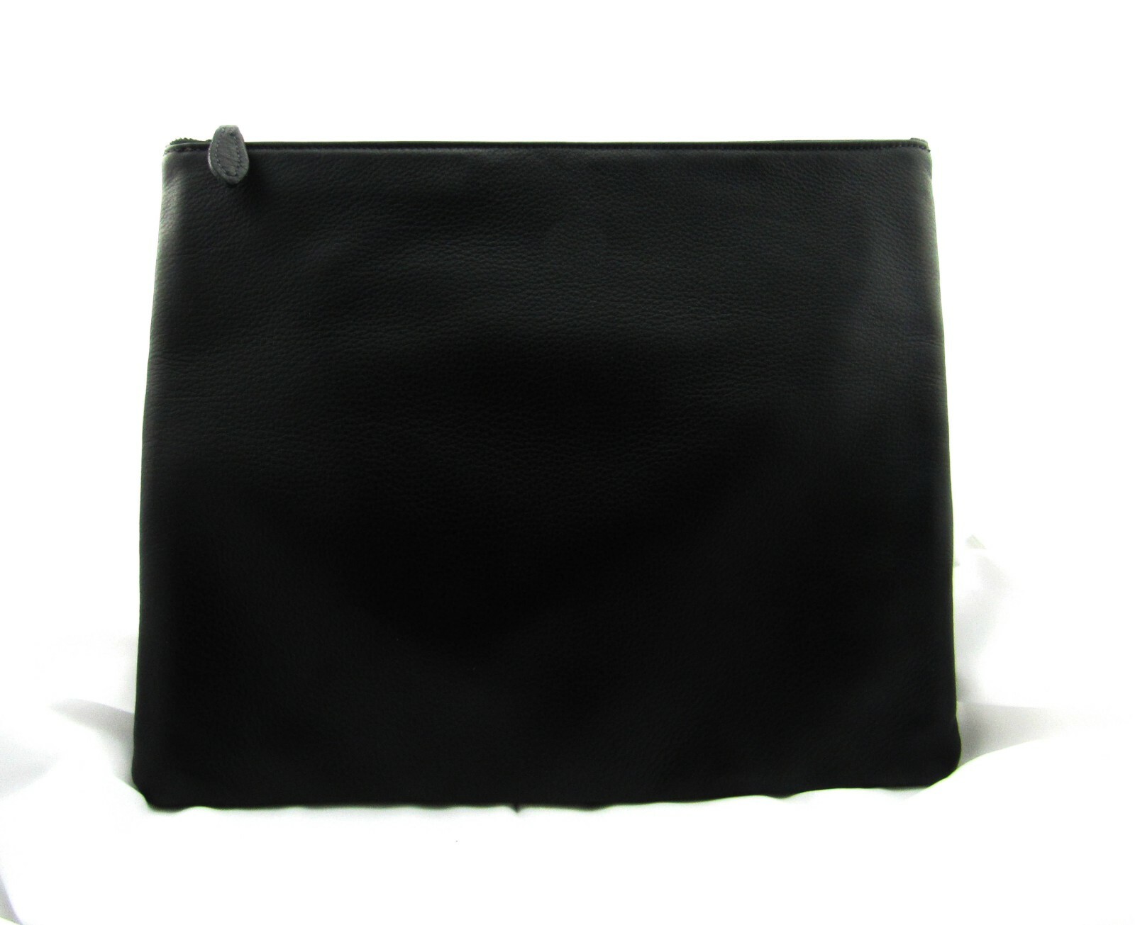 Medium Leather Zip Pouch Tablet Case Tech Folio Sleeve Camo Made in USA Unisex