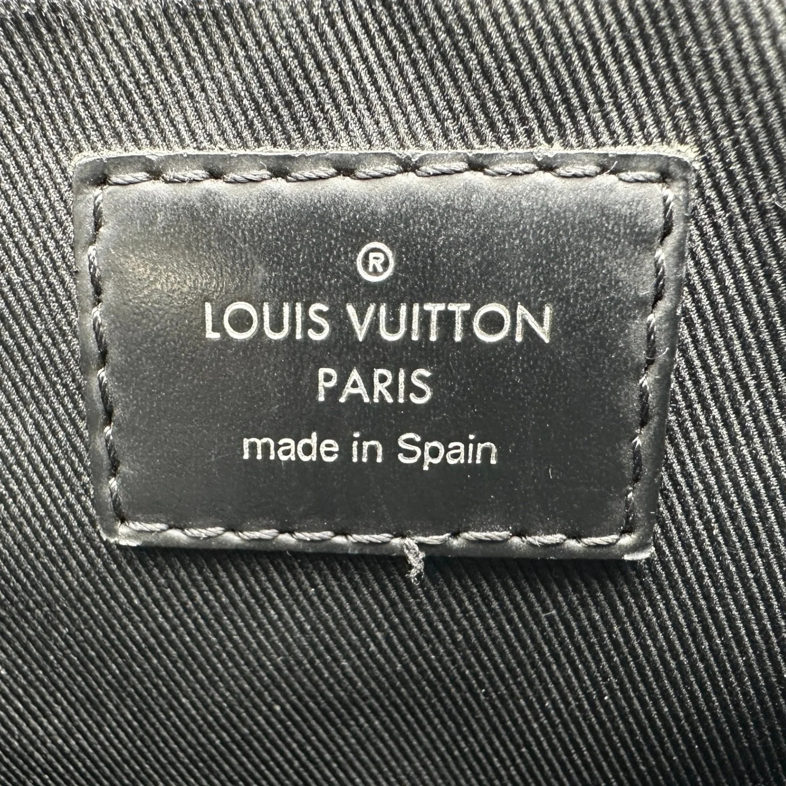 LOUIS VUITTON District PM Black Damier Shoulder Bag #OKB8000