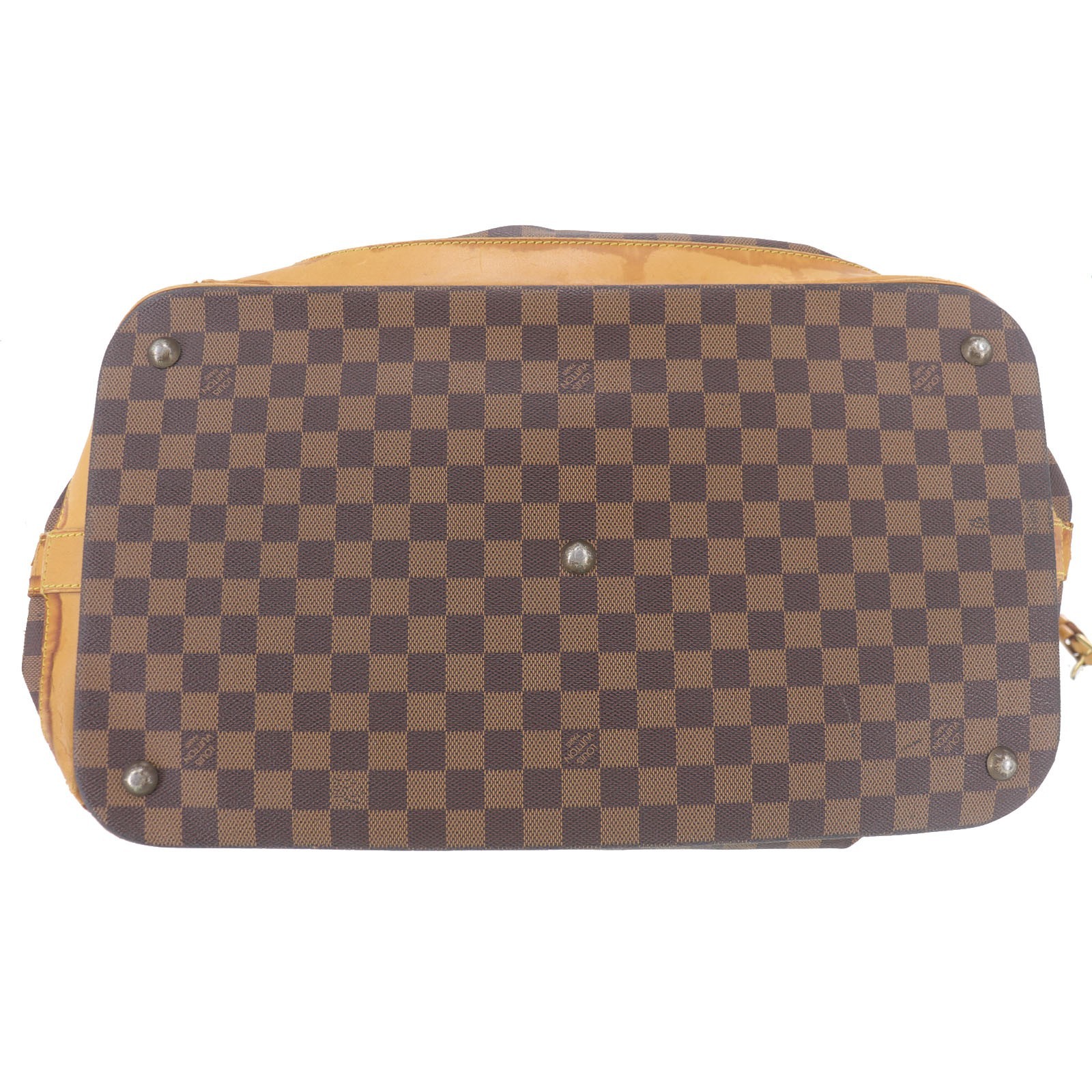 Louis Vuitton LV Damier Ebene Cruiser 45 Used Boston HandBag M41138 #EM455 H