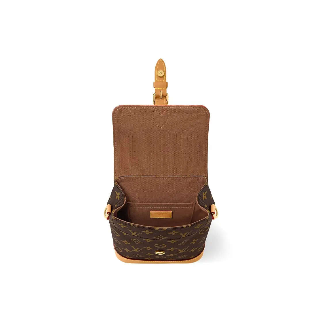 LOUIS VUITTON Soho Coated Canvas Backpack Women’s 6.7×3.1×9.1 in