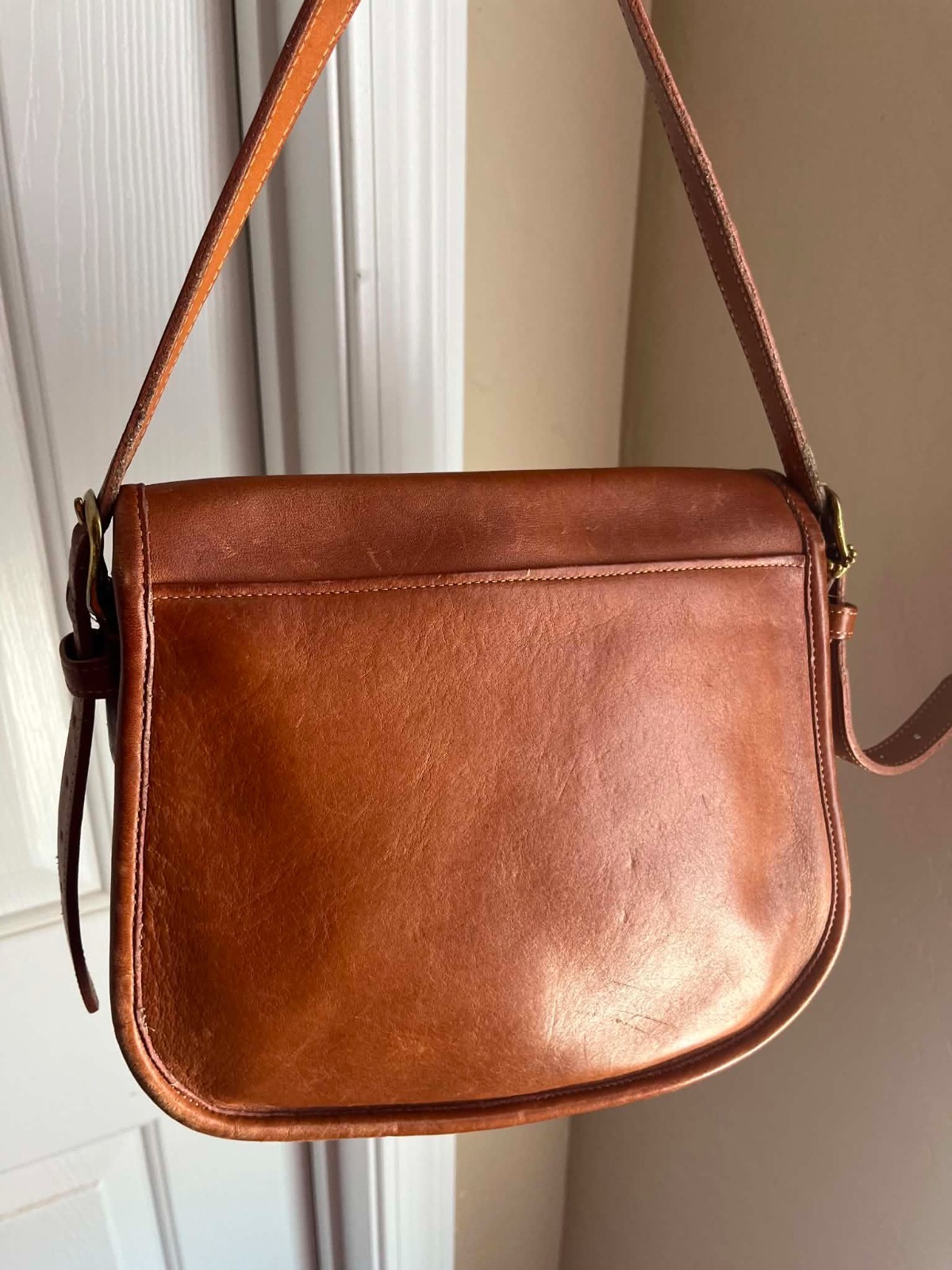Vintage Coach NYC/USA 80s Bundle British Tan & Putty Handbags