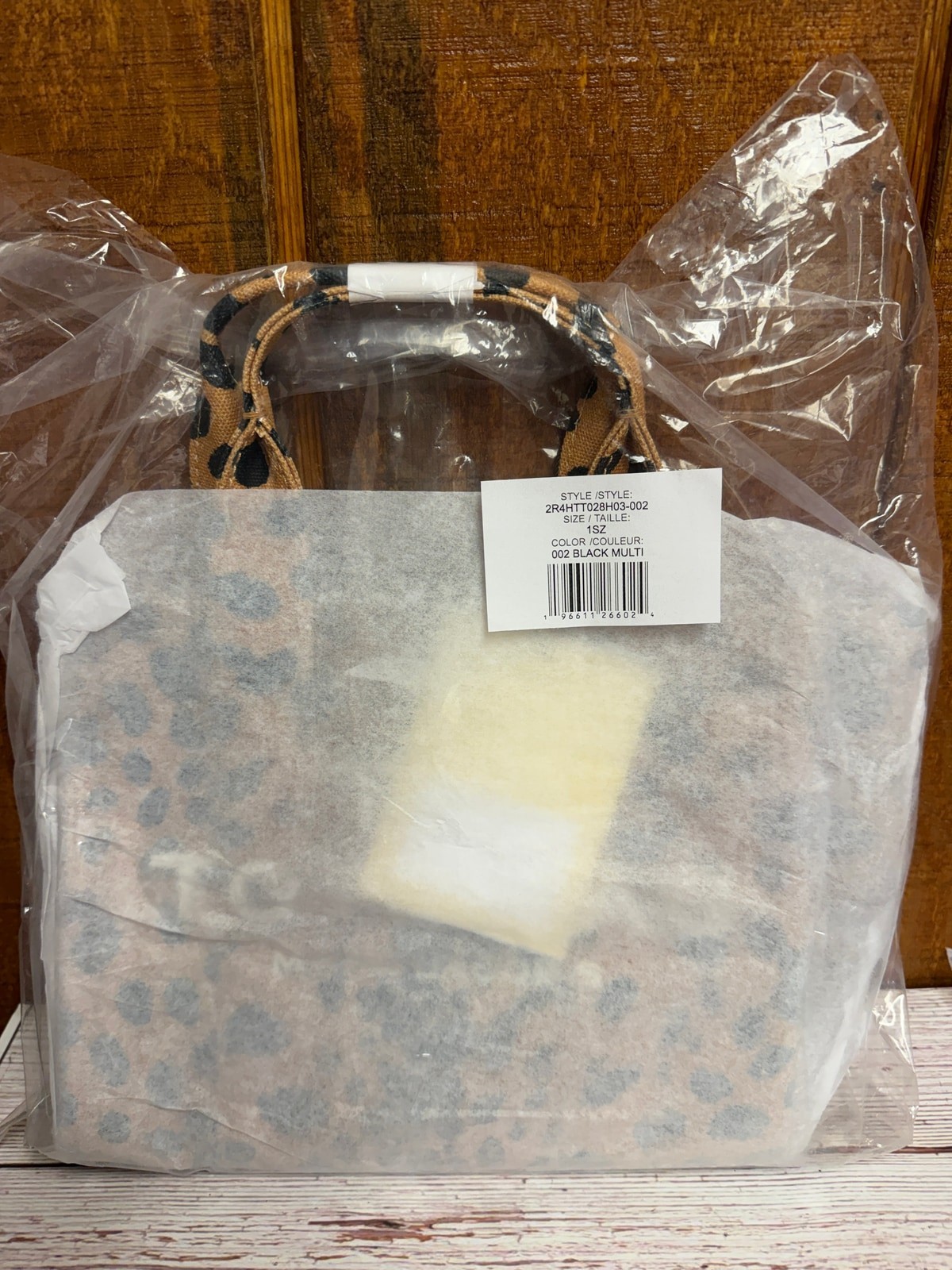 Marc Jacobs The Cheetah Canvas Small Tote Bag – Cheetah Print