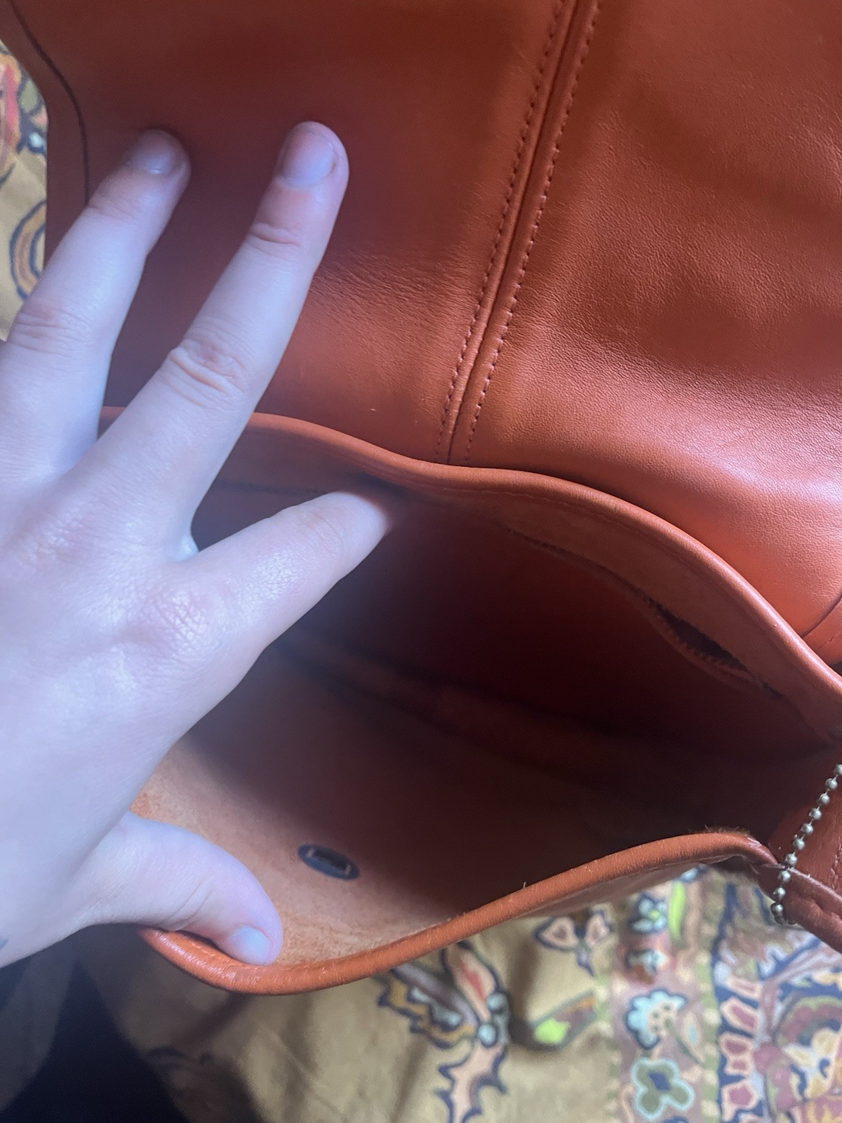 Coach Ergo Flap 9034 Tangerine