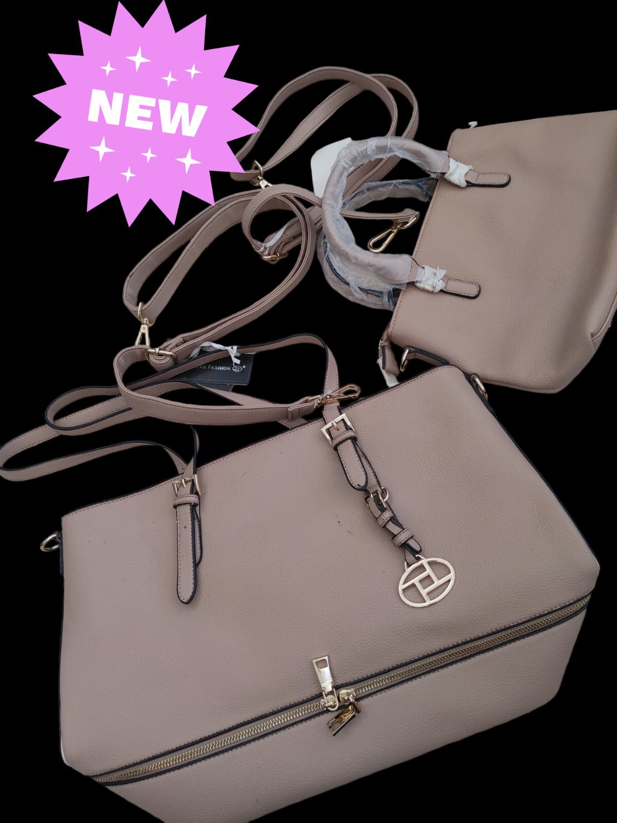 2-in-1 La Terre Fashion Vegan Lead safe bag set