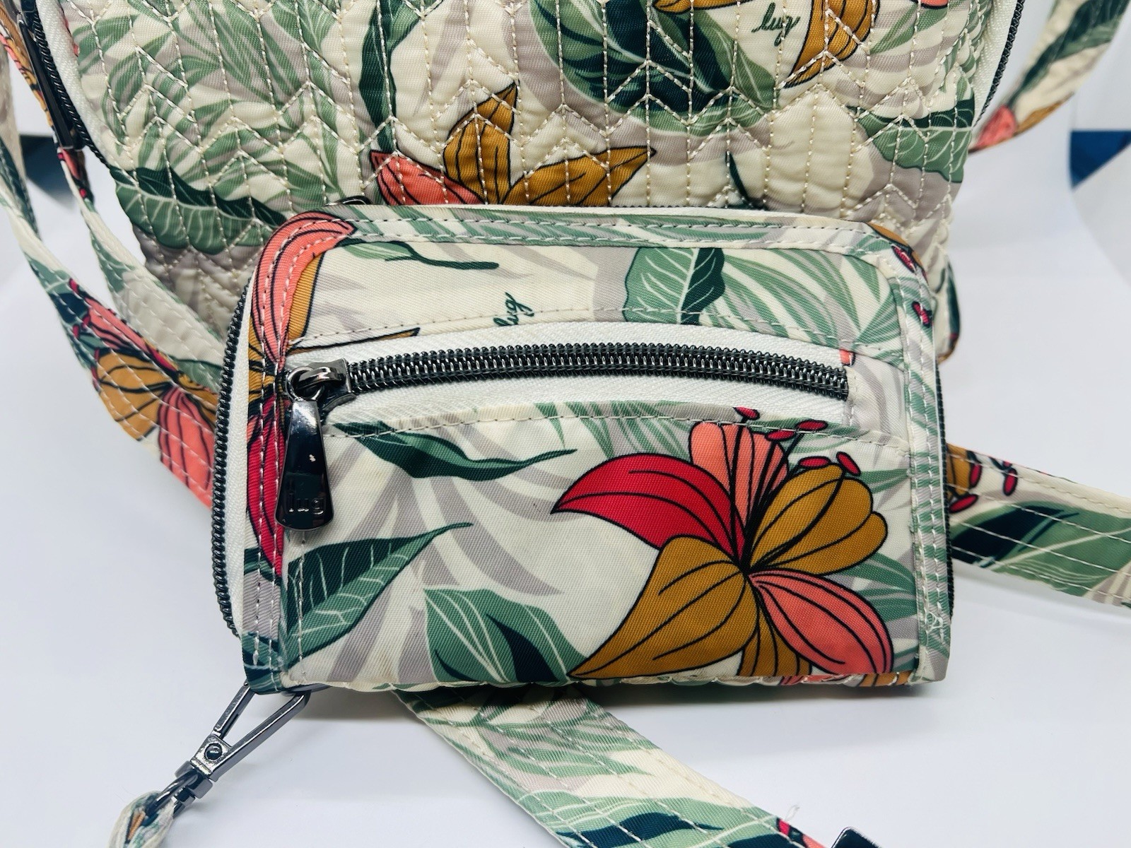 LUG Ranger Crossbody Shoulder Bag/Rodeo Wristlet – Lily Sand Tropical SAGE