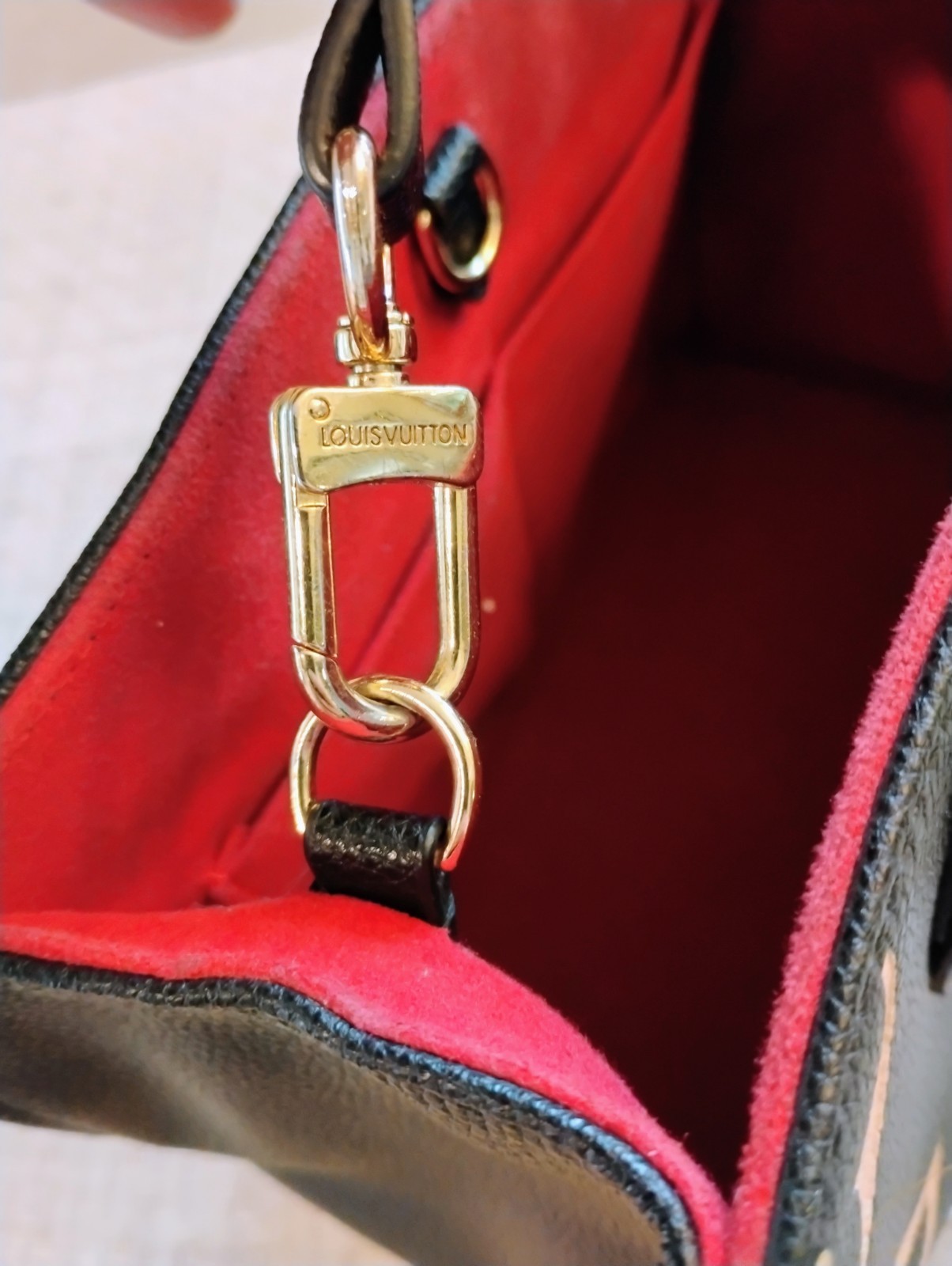 Louis Vuitton OnTheGo PM Bicolour Monogram Empreinte Leather Tote Bag for Women