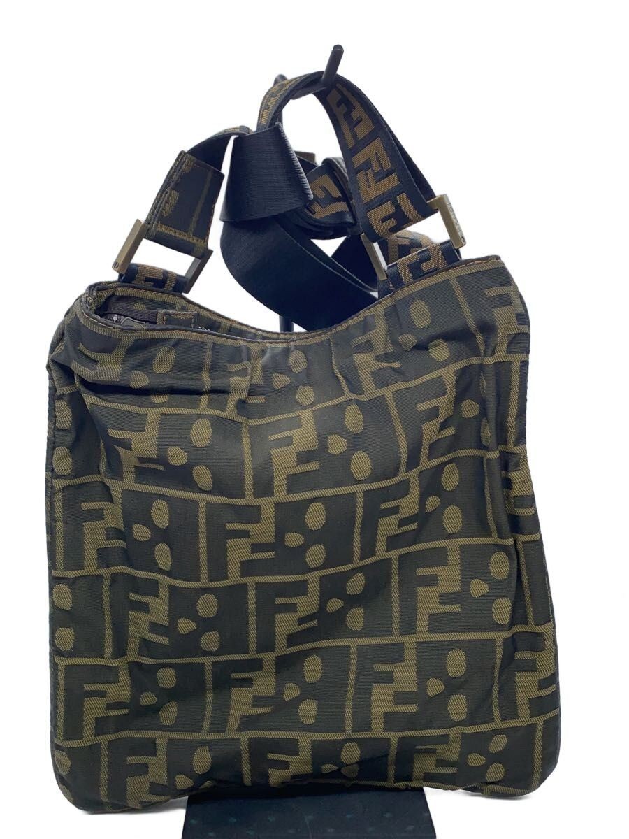 FENDI Shoulder Bag BRW Total Pattern 7va207 Used