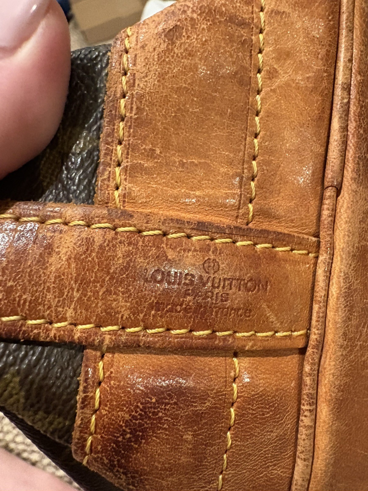 VINTAGE Louis Vuitton Noé Bag – Statement piece!!