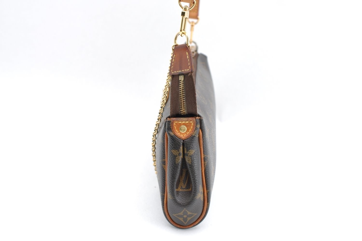 Auth Louis Vuitton Monogram Eva 2Way Shoulder Accessories Pouch M95567 LV AB040