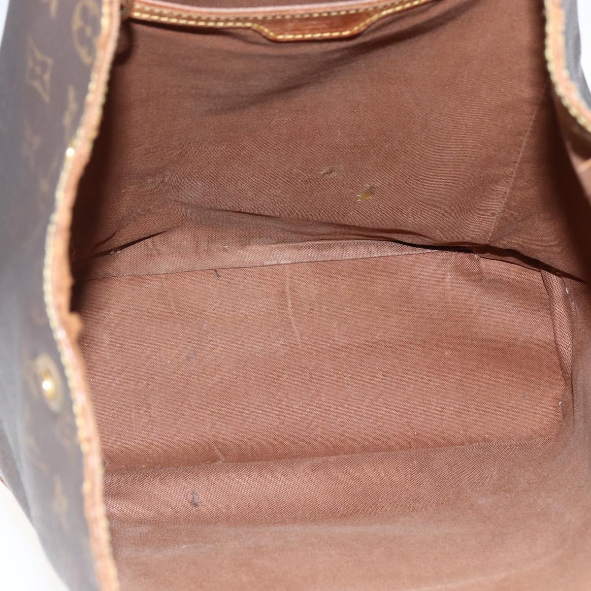 LOUIS VUITTON Monogram Montsouris GM Backpack M51135 LV Auth bs33015