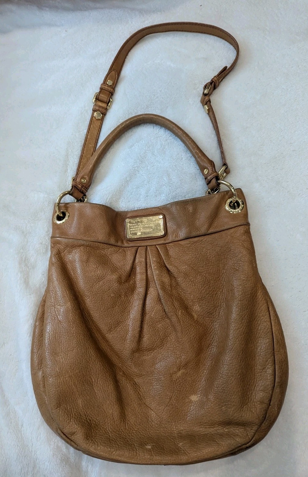 MARC by MARC JACOBS Vintage Whiskey Colored Leather Classic Q – Hillier Hobo