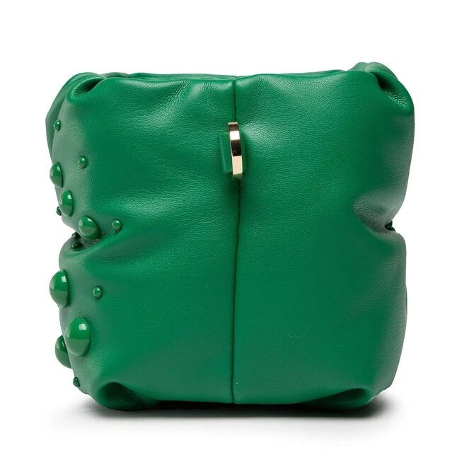 Patrizia Pepe 8B0082/E013 Women’s Faux Leather Clutch with Chain Shoulder 18×13×11