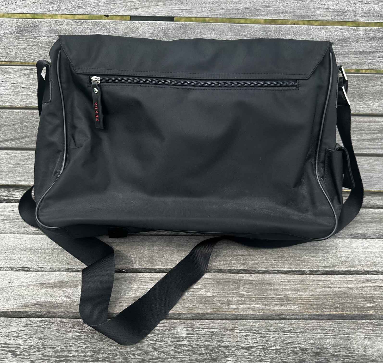 Vintage Prada Crossbody Messenger Bag