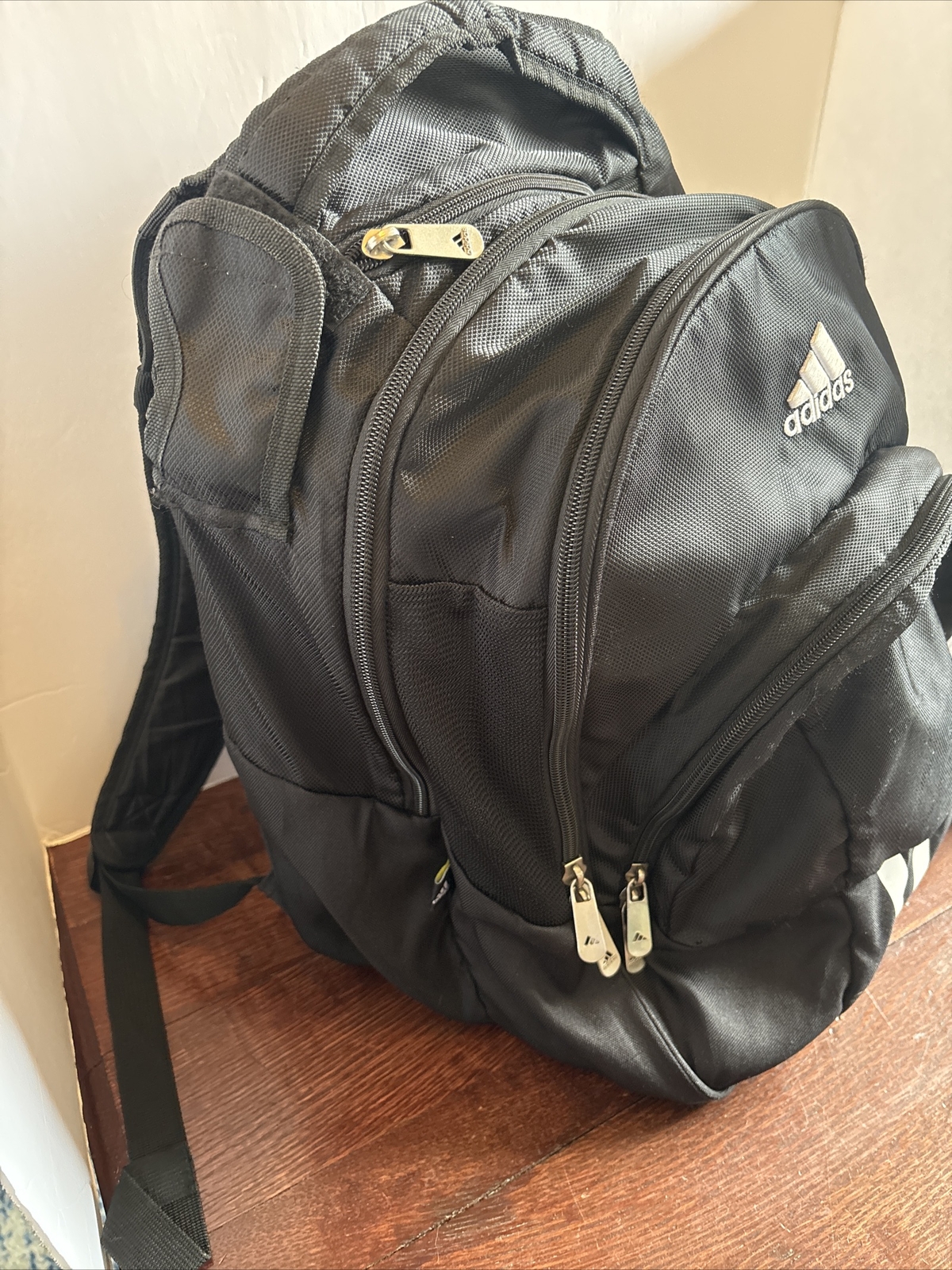 Adidas Backpack Large Storage Capacity RN90288 Black Sports