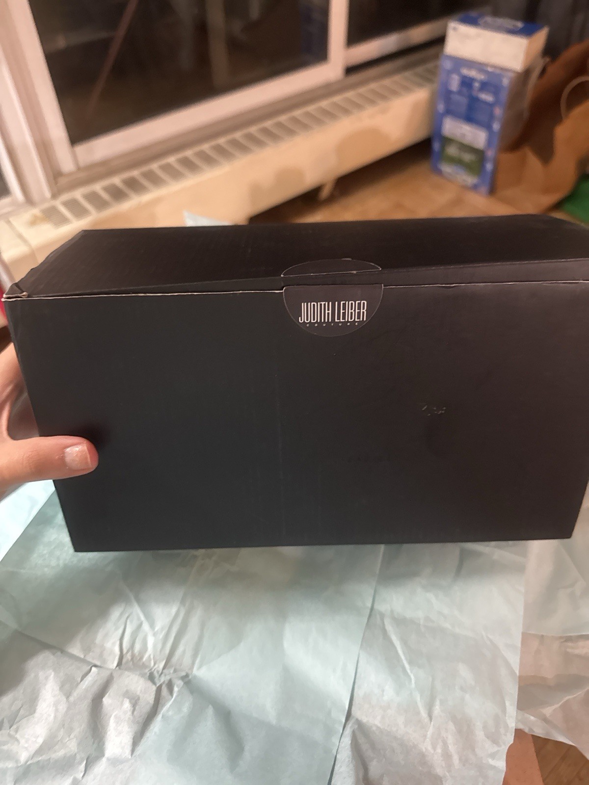 Judith Leiber Couture Embellished Pouch “Chic” – brand new In Box, Dust Bag