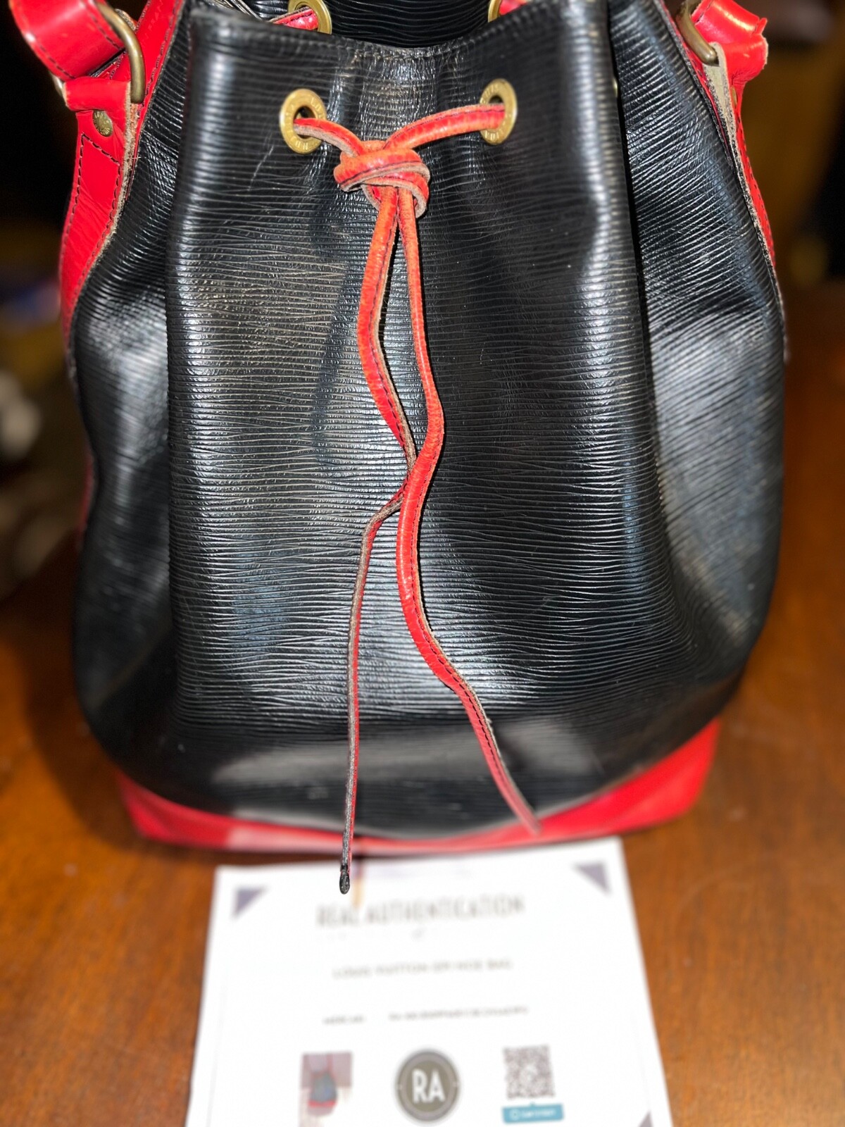 Louis Vuitton Epi Leather Noe GM Shoulder Bag Tote Black NéoNoé