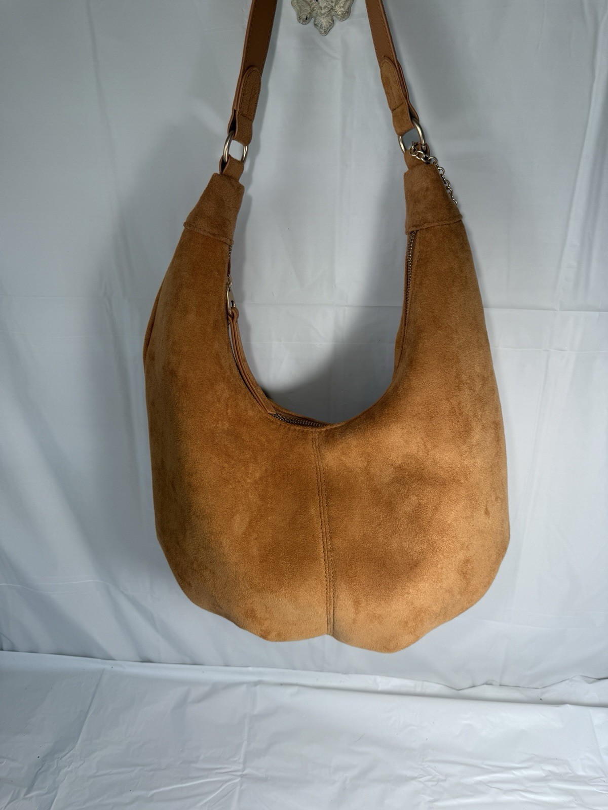 Universal Thread Oversized Crescent Shoulder Bag Brown