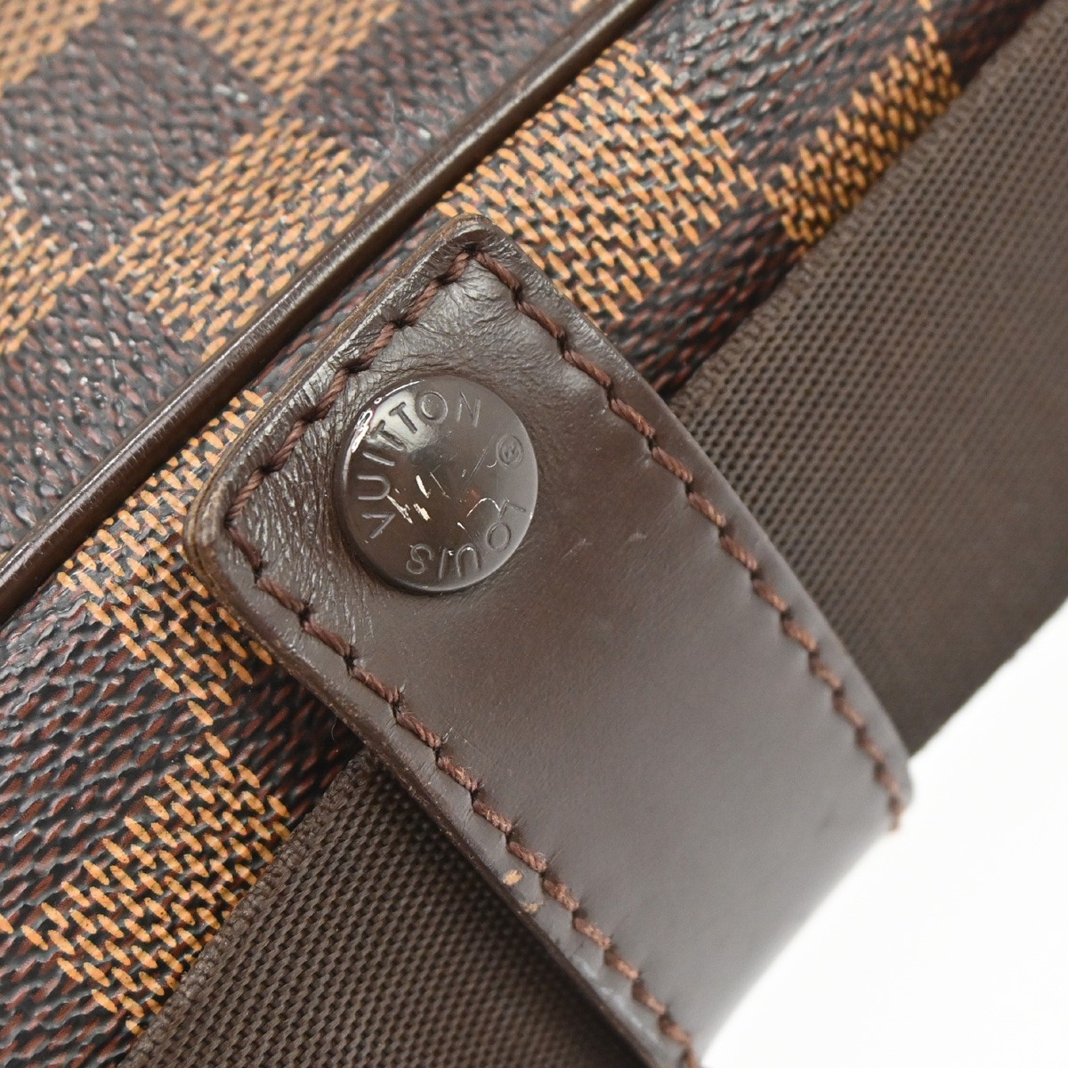 Best05 LOUIS VUITTON DAMIER OLAF PM SHOULDER BAG N41442 LM0026 RQ01650