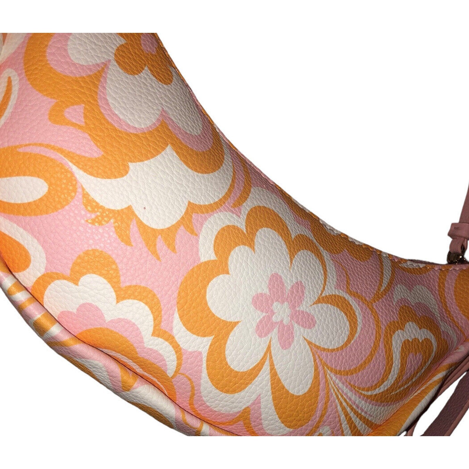NWT No Boundaries Contemporary Half Moon – Multicolor (Orange, Pink and Cream)