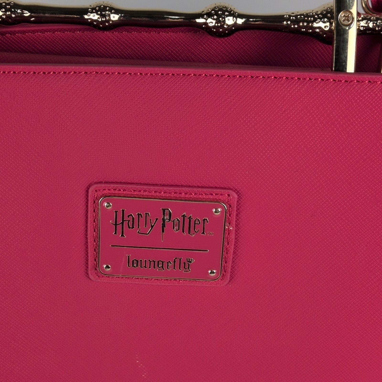 Loungefly Harry Potter Deathly Hallows Elder Wand Crossbody Handbag Purse – Red